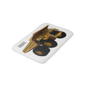 Afbeelding van de cartoon van de vrachtwagen badmat (Gekanteld)