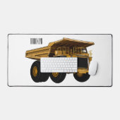 Afbeelding van de cartoon van de vrachtwagen bureaumat (Keyboard & Muis)