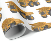 Afbeelding van de cartoon van de vrachtwagen cadeaupapier (Rol Hoek)