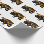 Afbeelding van de cartoon van de vrachtwagen cadeaupapier (Hoek)