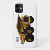 Afbeelding van de cartoon van de vrachtwagen Case-Mate iPhone case (Achterkant)