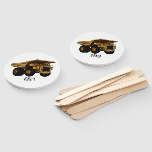 Afbeelding van de cartoon van de vrachtwagen handwaaier (Niet-gemonteerd)