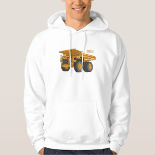 Afbeelding van de cartoon van de vrachtwagen hoodie