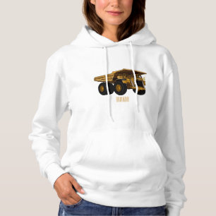 Afbeelding van de cartoon van de vrachtwagen hoodie