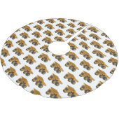 Afbeelding van de cartoon van de vrachtwagen kerstboom rok (Gekanteld)