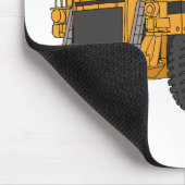 Afbeelding van de cartoon van de vrachtwagen muismat (Hoek)