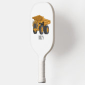 Afbeelding van de cartoon van de vrachtwagen pickleball paddle (Links)