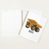 Afbeelding van de cartoon van de vrachtwagen planner (Display)