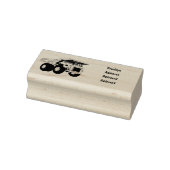 Afbeelding van de cartoon van de vrachtwagen rubberstempel (Stempel)