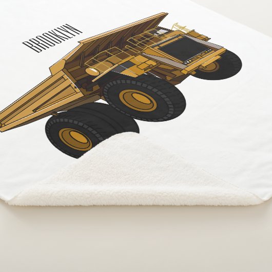 Afbeelding van de cartoon van de vrachtwagen sherpa deken (3/4)