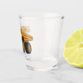 Afbeelding van de cartoon van de vrachtwagen shot glas (Rechts)
