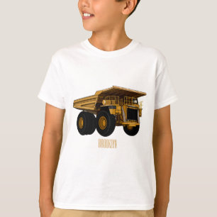 Afbeelding van de cartoon van de vrachtwagen t-shirt