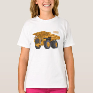Afbeelding van de cartoon van de vrachtwagen t-shirt