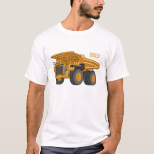 Afbeelding van de cartoon van de vrachtwagen t-shirt