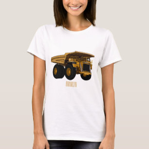 Afbeelding van de cartoon van de vrachtwagen t-shirt