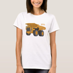 Afbeelding van de cartoon van de vrachtwagen t-shirt
