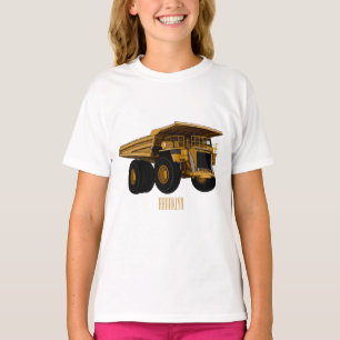 Afbeelding van de cartoon van de vrachtwagen t-shirt