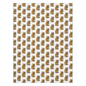 Afbeelding van de cartoon van de vrachtwagen tafelkleed (Voorkant)