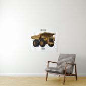 Afbeelding van de cartoon van de vrachtwagen wandkleed (In Situ (horizontaal))