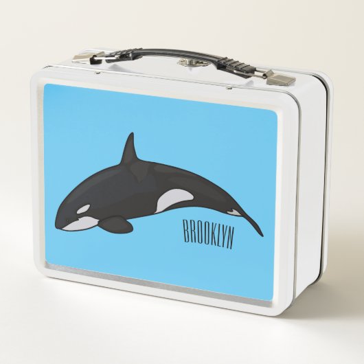 Afbeelding van de cartoon van de vulwalvis (Achterkant)