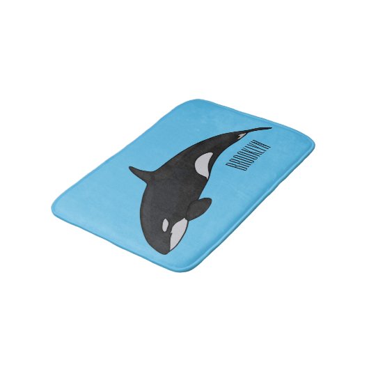 Afbeelding van de cartoon van de vulwalvis badmat (Gekanteld)