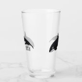 Afbeelding van de cartoon van de vulwalvis glas (Links)