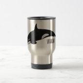 Afbeelding van de cartoon van de vulwalvis reisbeker (Center)