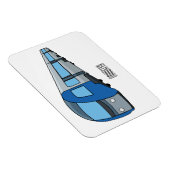 Afbeelding van de cartoon van elektrische treinen magneet (Rechterzijde)