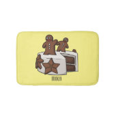 Afbeelding van de cartoon van gebak badmat (Voorkant)