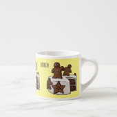 Afbeelding van de cartoon van gebak espresso kop (Rechts)