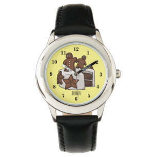 Afbeelding van de cartoon van gebak horloge