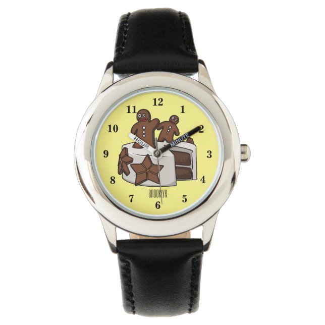 Afbeelding van de cartoon van gebak horloge (Voorkant)