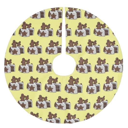 Afbeelding van de cartoon van gebak kerstboom rok (Voorkant)