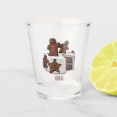 Afbeelding van de cartoon van gebak shot glas (Voorkant)