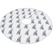 Afbeelding van de cartoon van gebergte kwartelvoge kerstboom rok (Gekanteld)