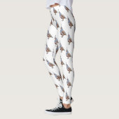 Afbeelding van de cartoon van gebergte kwartelvoge leggings (Links)