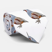 Afbeelding van de cartoon van gebergte kwartelvoge stropdas (Opgerold)