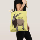 Afbeelding van de cartoon van geit van de markt tote bag (Dichtbij)
