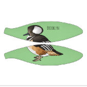 Afbeelding van de cartoon van gekookte merganser v basketbal (Panelen)