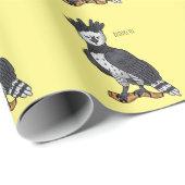 Afbeelding van de cartoon van Harpy Eagle Cadeaupapier (Rol Hoek)