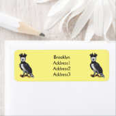 Afbeelding van de cartoon van Harpy Eagle Etiket (Insitu)