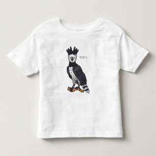 Afbeelding van de cartoon van Harpy Eagle Kinder Shirts