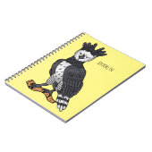 Afbeelding van de cartoon van Harpy Eagle Notitieboek (Linkerzijde)
