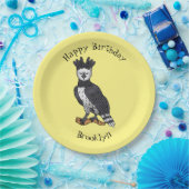 Afbeelding van de cartoon van Harpy Eagle Papieren Bordje (Feest)