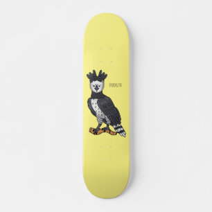 Afbeelding van de cartoon van Harpy Eagle Persoonlijk Skateboard