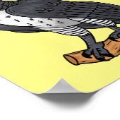 Afbeelding van de cartoon van Harpy Eagle Poster (Hoek)