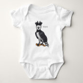 Afbeelding van de cartoon van Harpy Eagle Romper (Voorkant)