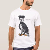 Afbeelding van de cartoon van Harpy Eagle T-shirt (Voorkant)
