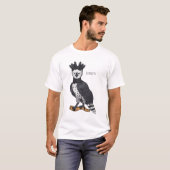 Afbeelding van de cartoon van Harpy Eagle T-shirt (Voorkant volledig)