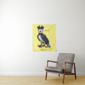 Afbeelding van de cartoon van Harpy Eagle Wandkleed (In situ)